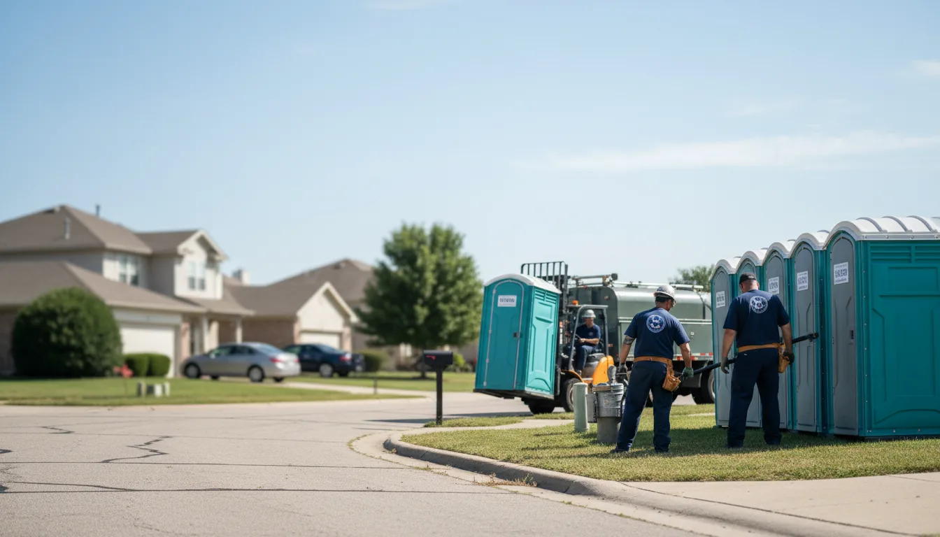 Porta Potty Rental in Jamestown, IN near me